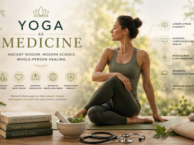 More than a fitness fad – Yoga as Medicine
